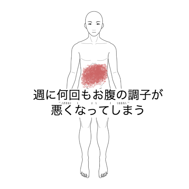 週に何回もお腹の調子が悪くなってしまう｜機能性ディスペプシア(FD