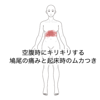 鍼灸の症例「空腹時にキリキリする鳩尾の痛みと起床時のムカつき」（清澄白河）