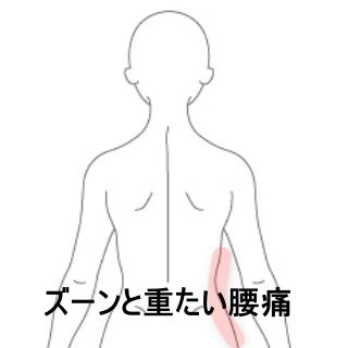 鍼灸の症例「妊娠後期の右腰部から側面にかけてズーンと重たくなる腰痛」（東室蘭駅）
